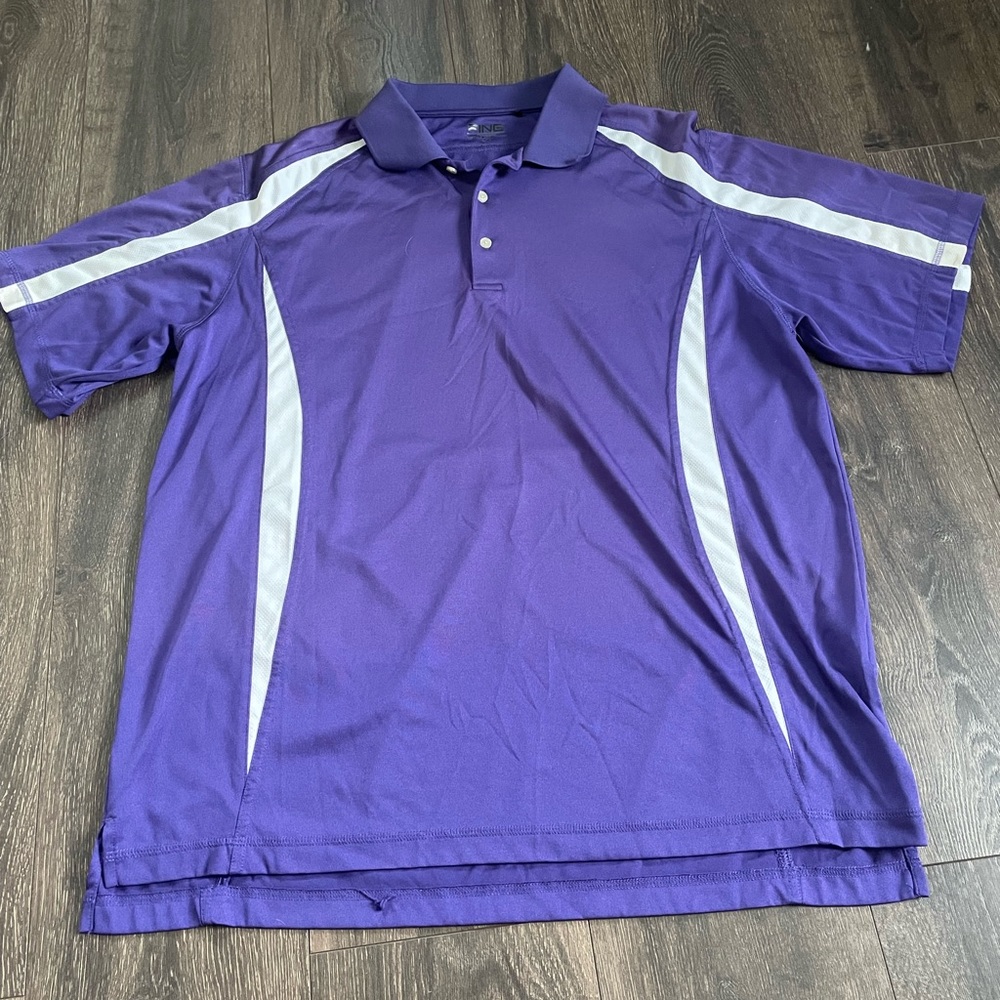Mens golf polo
